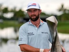 Cameron Young diz que é uma ‘honra’ jogar na frente do presidente Trump depois de vencer o Campeonato Cadillac