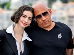 Vin Diesel, filha de Paul Walker, Meadow Hug, no Festival de Cinema de Cannes