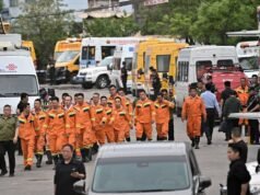 Pelo menos 82 pessoas morreram e 120 ficaram feridas numa enorme explosão de gás numa mina de carvão na China