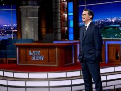 Stephen Colbert evitou mencionar Trump no final do estrelado ‘The Late Show’
