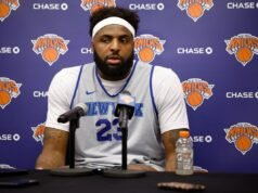 Mitchell Robinson, dos Knicks, está tentando melhorar a saúde mental