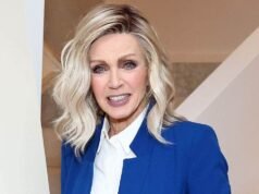 Donna Mills, 85, se dobra depois de aplaudir o crítico em um vídeo viral