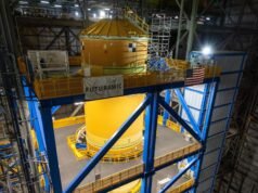 O foguete Artemis 3 da NASA está tomando forma e será lançado em 2027 para testar um módulo lunar (foto)