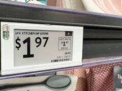A maioria dos americanos apoia a proibição de preços monitorados e etiquetas eletrônicas nas prateleiras.