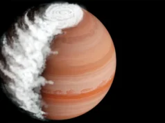 O telescópio Webb da NASA descobre um planeta cuja nuvem rochosa desaparece todas as noites