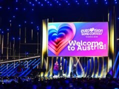 O Festival Eurovisão da Canção chega ao seu grande final na Áustria, que é ofuscada pela política e pelos protestos