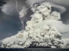 Nuvens vulcânicas perturbam o metano na atmosfera, cientistas chocados