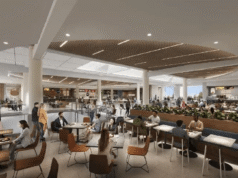 FOTOS: Reveladas renderizações da renovação da praça de alimentação do Washington Square Mall