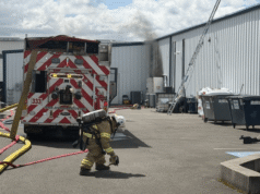 Bombeiros apagaram incêndio em casa de cultivo de maconha em Estacada