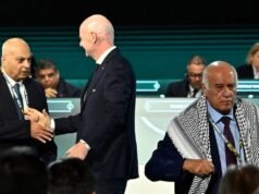 Rajoub, da Federação Palestina, se recusa a apertar a mão de Israel no Congresso da FIFA