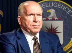 Sarah Carter relembra uma tensa reunião da CIA em 2016, onde Brennan perguntou sobre Trump