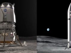 A NASA espera enviar astronautas à Lua até 2028. A nave estelar da SpaceX ou o módulo de pouso Blue Moon da Blue Origin estarão prontos a tempo?