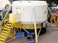 A NASA começará o treinamento com um protótipo do Moon Lander tripulado da Blue Origin.