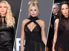 Lindsay Lohan e Halsey protagonizam os momentos mais ousados de Hollywood em vestidos pretos