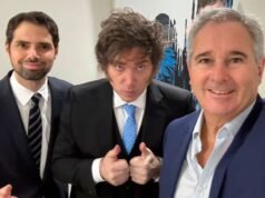 Mili conheceu o embaixador na França e participou do lançamento do acordo comercial entre União Europeia e Mercosul