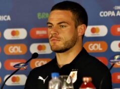 Nahitan Nández ficaria sem a Copa do Mundo de 2026 para o Uruguai
