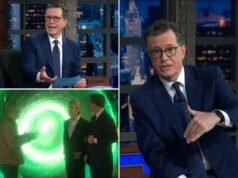 O último ‘Late Show’ de Stephen Colbert não foi nada engraçado ou emocionante como seus últimos 11 anos