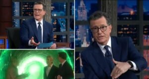 O último ‘Late Show’ de Stephen Colbert não foi nada engraçado ou emocionante como seus últimos 11 anos