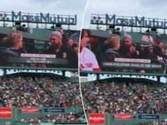 A sugestão dos fãs do Red Sox fica muito estranha: “Não sei”