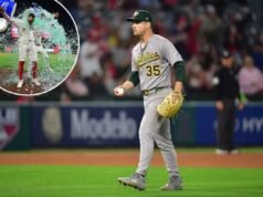 JT Ginn perde lance sem sucesso na nona entrada – então permite walk-off homer