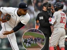 Framber Valdez dos Tigers foi expulso por roubar Trevor Story do Red Sox