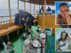 Foram encontrados os corpos dos dois últimos turistas italianos presos na ‘caverna dos tubarões’ nas Maldivas