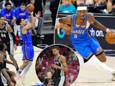 O Thunder saiu do buraco inicial para vencer o Spurs