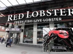 Red Lobster está fechando a loja Square após 23 anos em Nova York