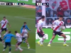 O polêmico pênalti que despertou a raiva de Rivers contra Belgrano