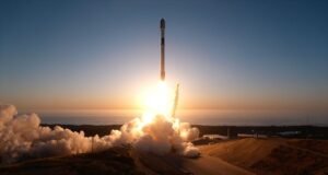 SpaceX lança 24 satélites Starlink no lançamento do foguete Falcon 9 na Califórnia