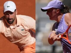 Aberto da França: Novak Djokovic e Iga Swiatek passam em Roland-Garros com a saída da segunda colocada Elena Rybakina e Fran Jones | Notícias sobre tênis