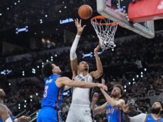 Playoffs da NBA: Victor Wembanyama estrela na vitória do San Antonio Spurs sobre o Oklahoma City Thunder para empatar as finais da conferência | Notícias da NBA