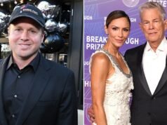 Katharine McPhee e David Foster cantam Spencer Pratt em um evento de arrecadação de fundos