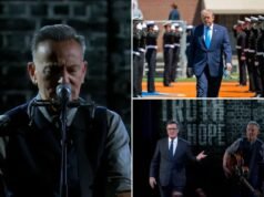 Bruce Springsteen ataca Trump e Paramount no penúltimo ‘Late Show’ de Stephen Colbert