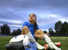 Zoe Thompson pode um dia se tornar a melhor jogadora de futebol de sua família