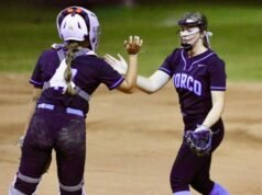 Softball do ensino médio entre as 20 primeiras classificações de Southland