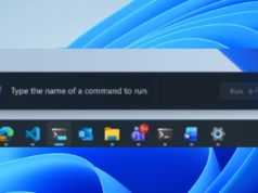 A Microsoft testa um menu Executar do Windows 11 redesenhado com modo escuro e muito mais